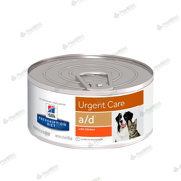 HILL'S PD A/D CANINE FELINE X 5.5 OZ - CUIDADO URGENTE X 156 GR