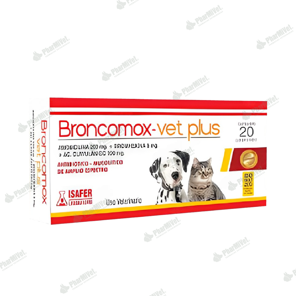 BRONCOMOX-VET X 20 TAB