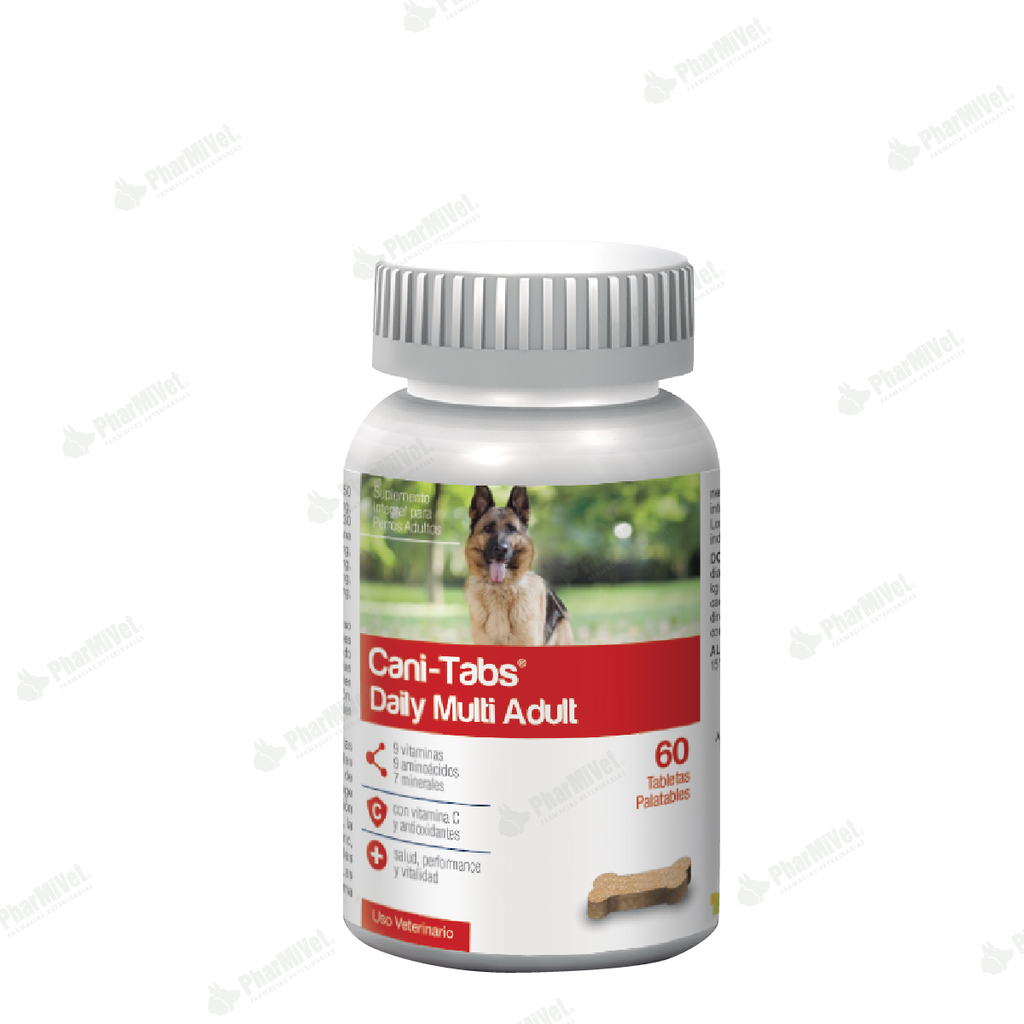 CANI-TABS DAILY MULTI ADULT X 60 TABS