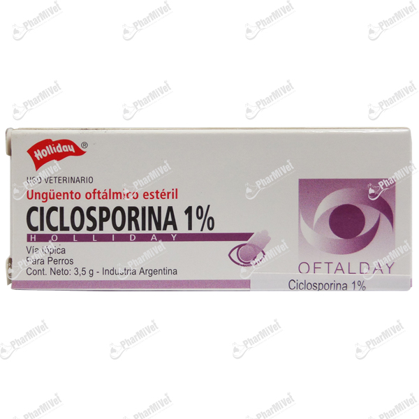 CICLOSPORINA 1% X 3.5 GR