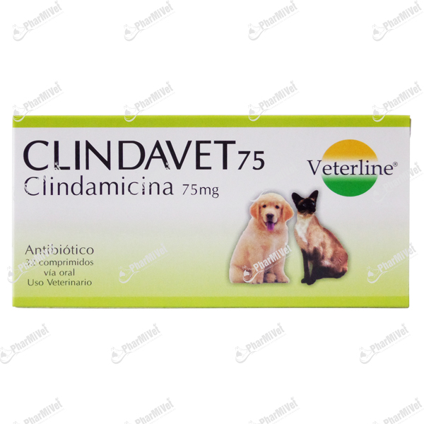 CLINDAVET 75 MG X 32 TAB