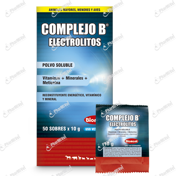 COMPLEJO B NF C/ELECTROLITOS X 10 GR