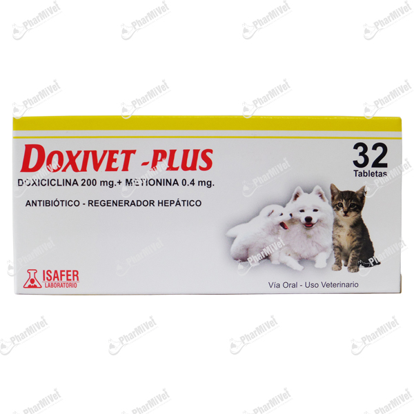 DOXIVET PLUS 200 MG X 32 TAB