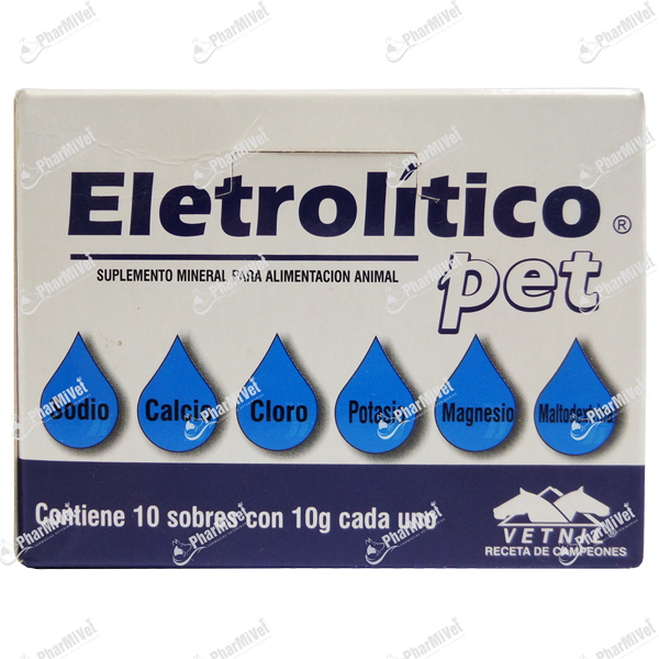 ELECTROLITICO PET X 10 UND