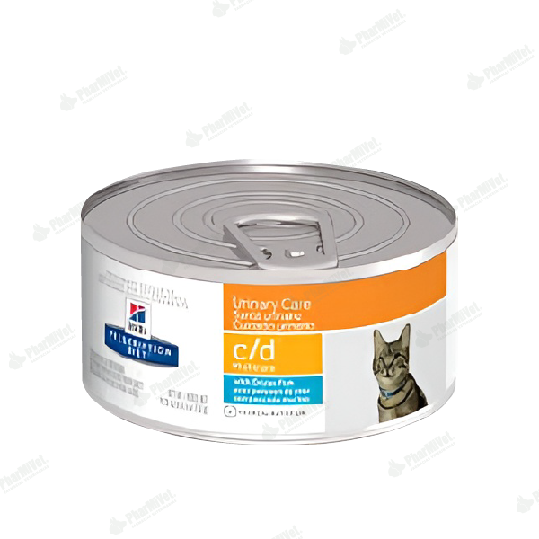 HILL'S FELINE C/D MULTICARE SEAFOOD 5.5 OZ X 156 GR