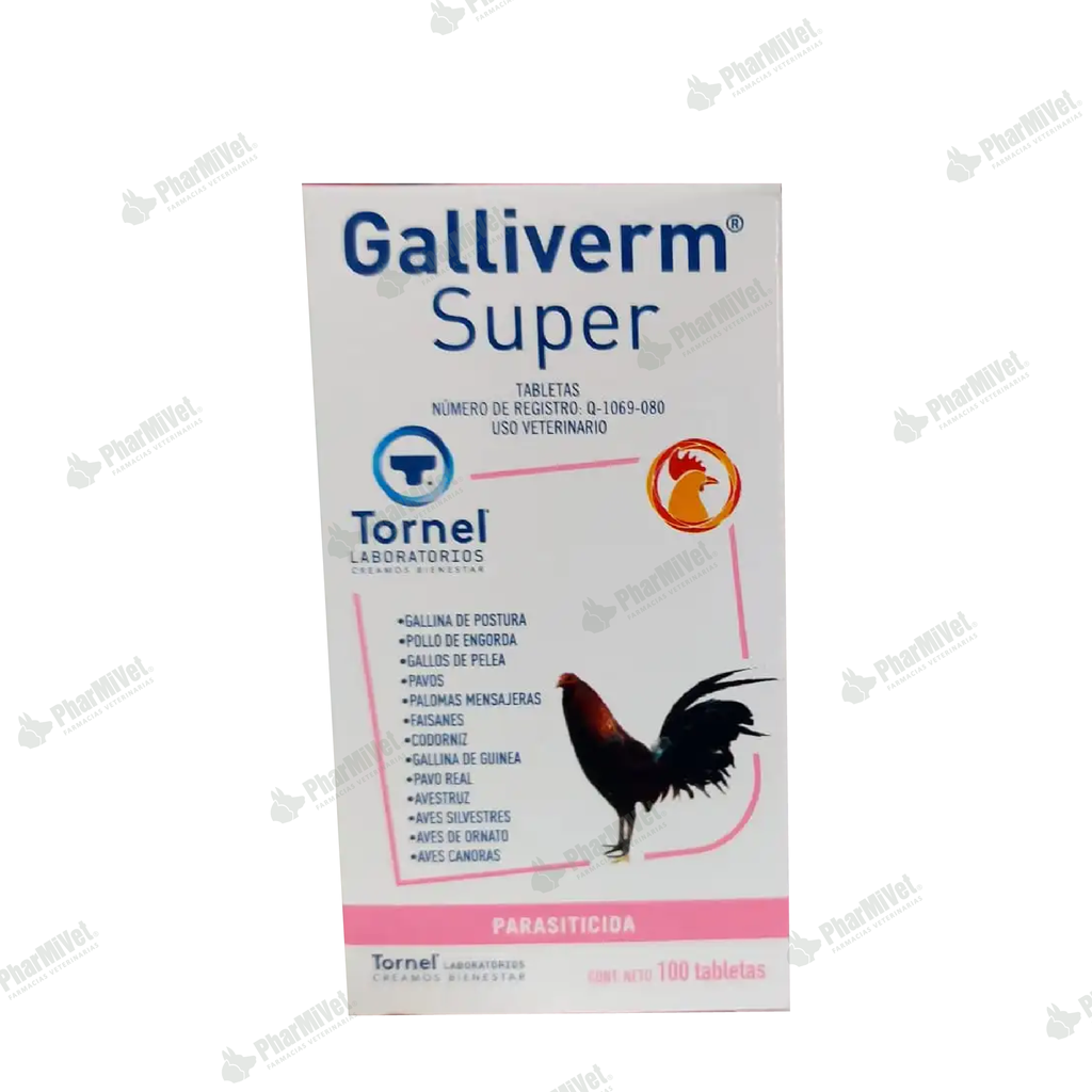 GALLIVERM SUPER X 100 TAB.