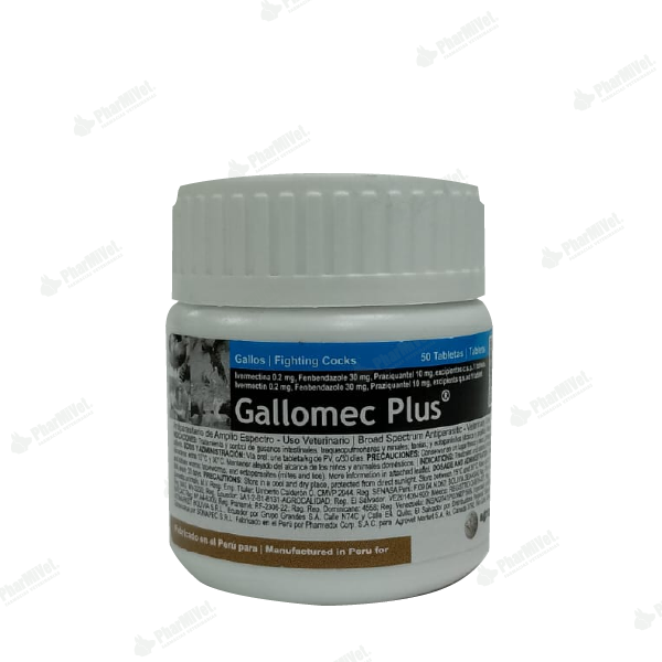 GALLOMEC PLUS X 50 TAB