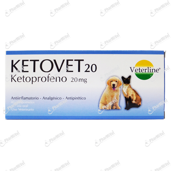 KETOVET 20 MG X 40 TAB 