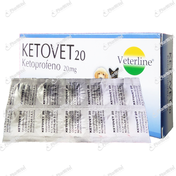 KETOVET 20 MG X UND