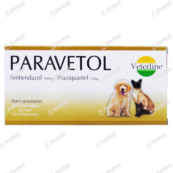 DESPARASITANTE PARAVETOL X 32 TAB