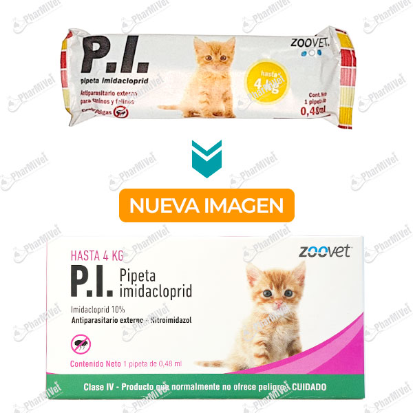 PIPETA P.I. GATOS 0-4 KG