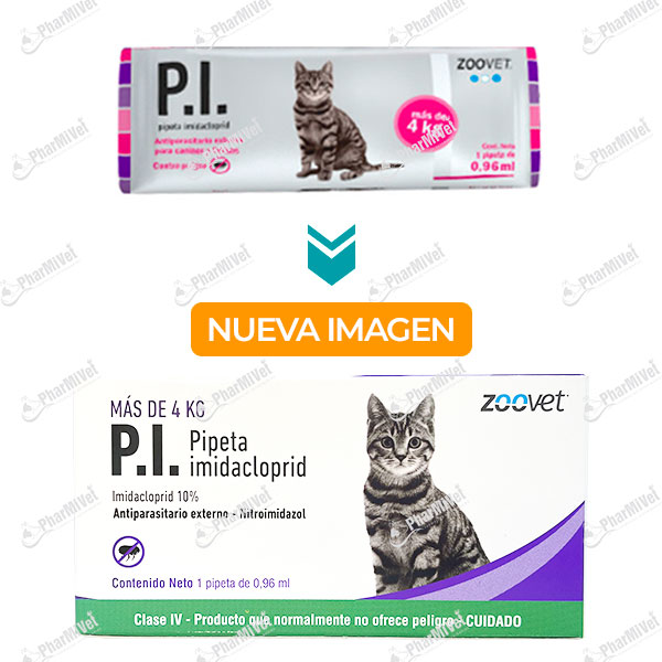 PIPETA P.I. GATOS 4-9 KG