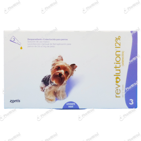 PIPETA REVOLUTION 12% X 0.25 ML 2.6 - 5 KG X UND