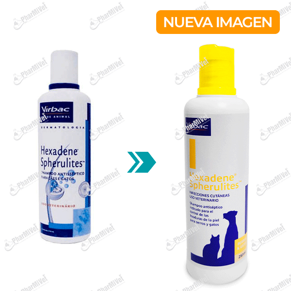 SHAMPOO HEXADENE SPHERULITES X 250 ML