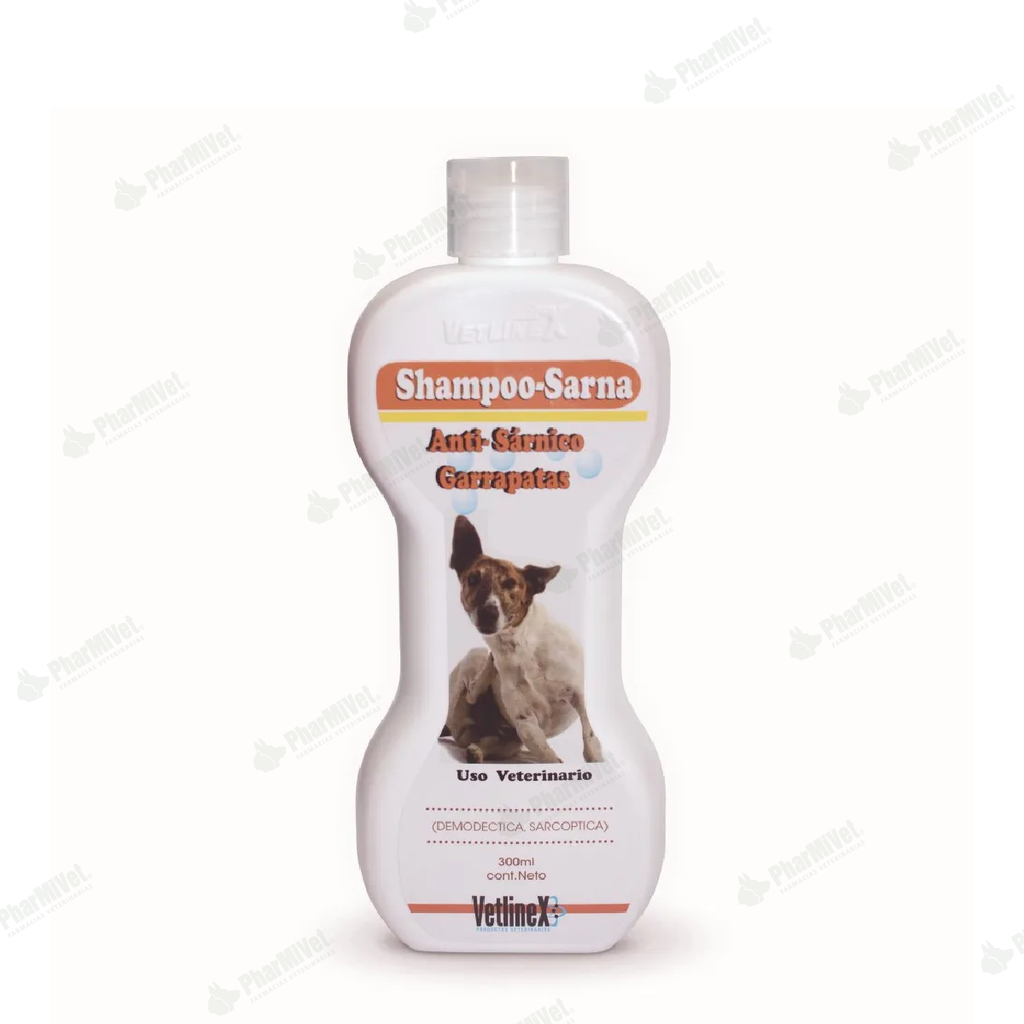 SHAMPOO SARNA VETLINEX X 300 ML