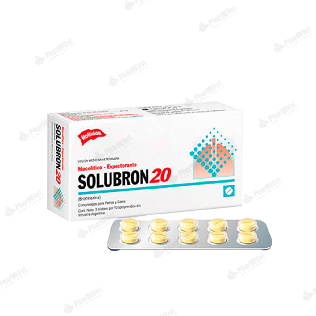 SOLUBRON 20 MG X 30 TAB