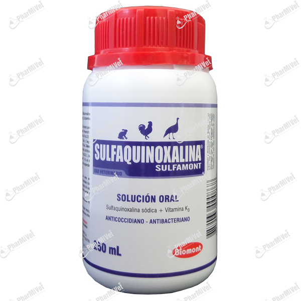 SULFAQUINOXALINA X 250 ML