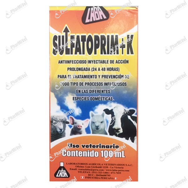 SULFATOPRIM +K X 100 ML