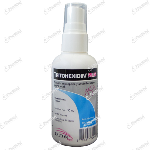 TRITOHEXIDIN PLUS SPRAY X 50 ML