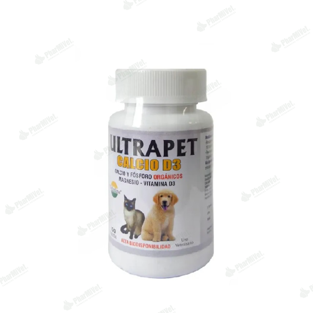 ULTRAPET CALCIO X 100 TAB.