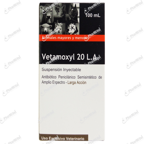 VETAMOXYL 20 L.A X 100ML