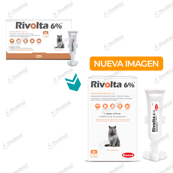 PIPETA RIVOLTA 6% (2.6KG - 7.5KG) X UNIDAD