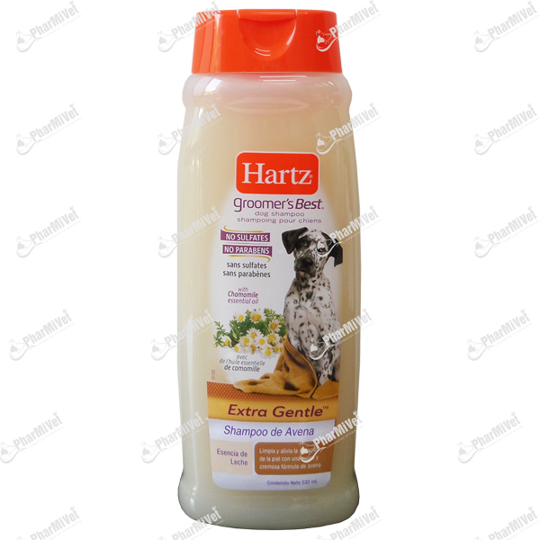 SHAMPOO HARTZ GROOMERS OATMEAL AVENA X 532 ML