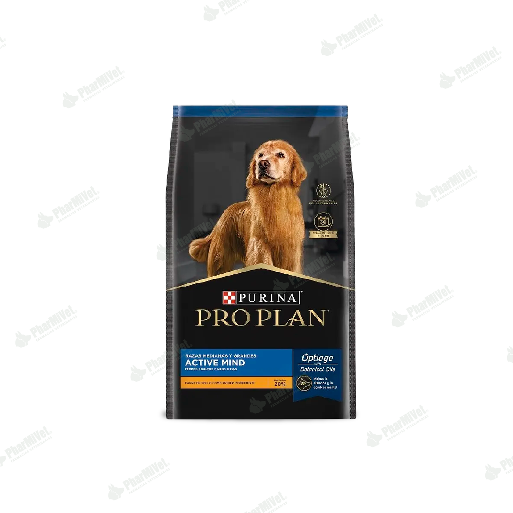 PROPLAN ACTIVE MIND RAZ MED/GRAN X 15 KG 