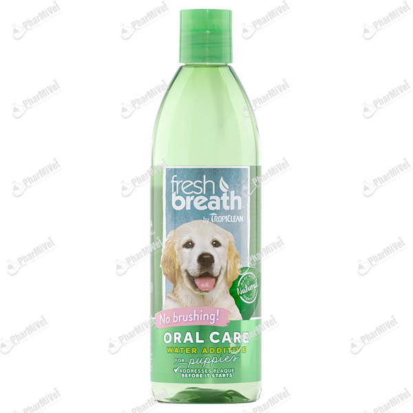 ADITIVO PARA AGUA CUIDADO ORAL CACHORRO X 473 ML