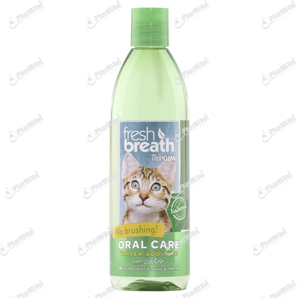 ADITIVO PARA AGUA CUIDADO ORAL GATOS X 473 ML