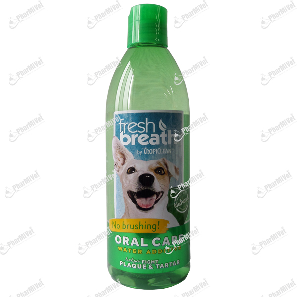 ADITIVO PARA AGUA CUIDADO ORAL PERROS X 473 ML