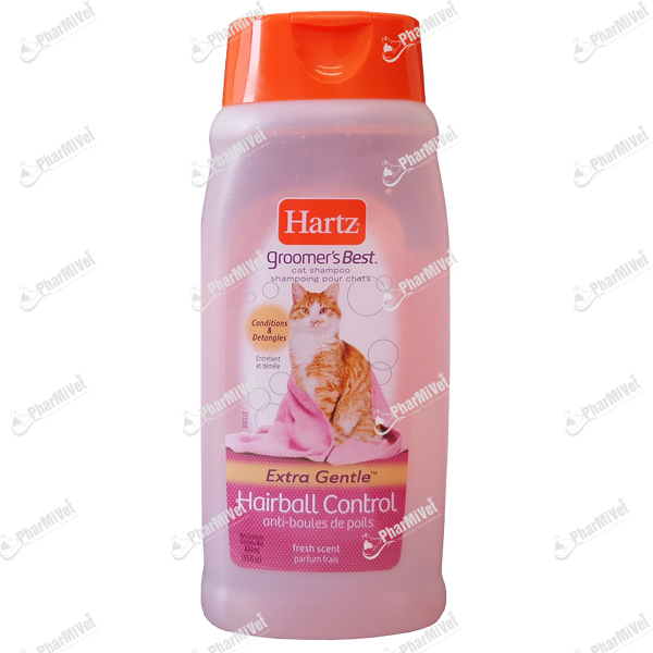 SHAMPOO HARTZ GROOMERS BEST HAIRBALL CONTROL CATS X 444 ML