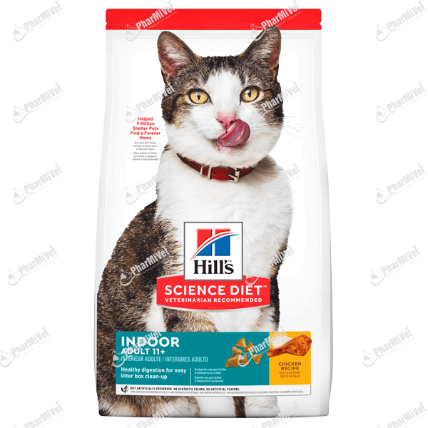 HILL'S SD FELINE INDOOR ADULT 11+ CHICKEN X 1.6 KG