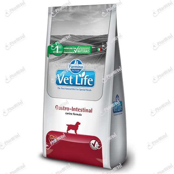 VET LIFE CANINE GASTRO INTESTINAL X 2 KG