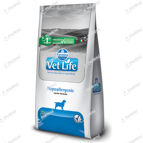 VET LIFE CANINE HYPOALLEGENIC X 2 KG