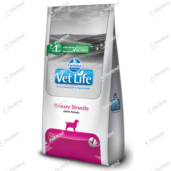 VET LIFE CANINE URINARY STRUVITA X 2 KG