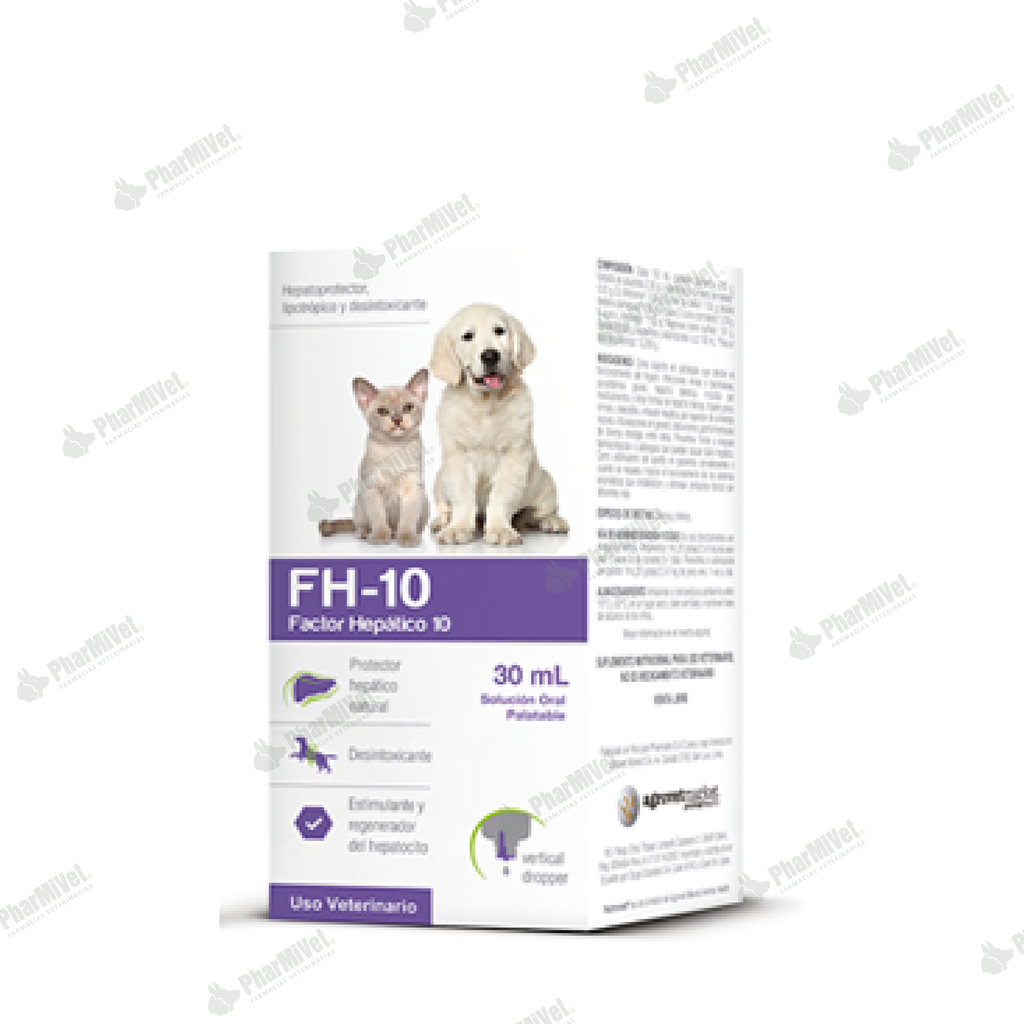 FH-10 FACTOR HEPATICO 10 X 30 ML