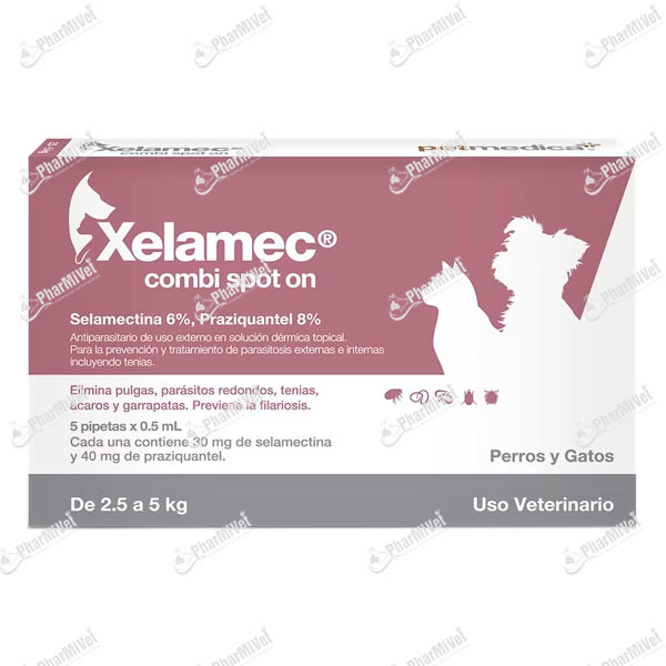 PIPETA XELAMEC COMBI X 0.50 ML DE 2.5 KG A 5 KG. X UND