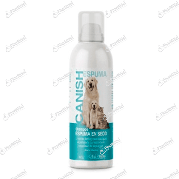 CANISH SHAMPOO ESPUMA EN SECO X 160 ML