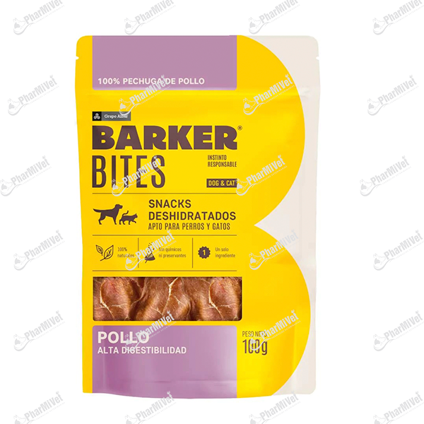 BARKER BITES POLLO X 100 GR