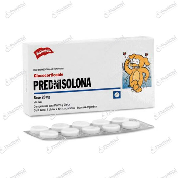 PREDNISOLONA HOLLIDAY 20 MG X UND