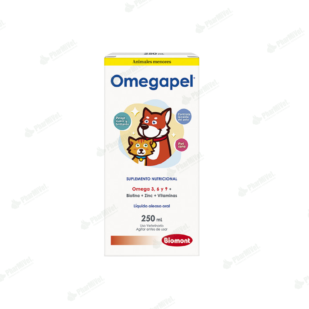 OMEGAPEL LIQUIDO OLEOSO X 250 ML