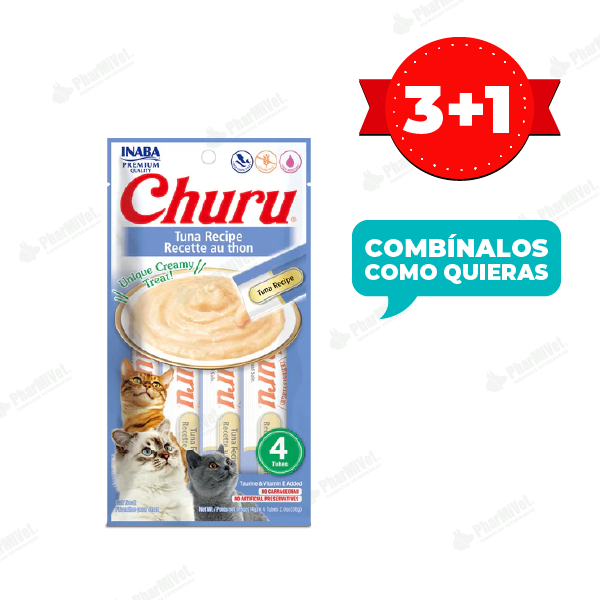 CHURU TUNA RECIPE  X 4 TUBOS (601)