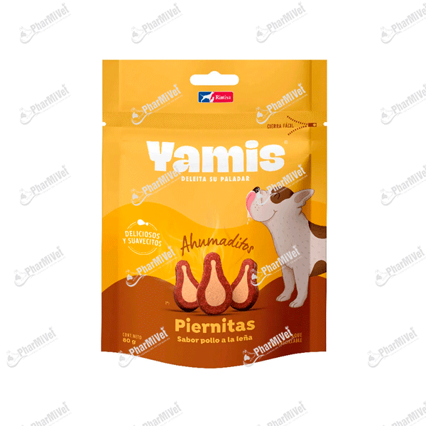 YAMIS PIERNITAS POLLO A LA LEÑA X 80 GR