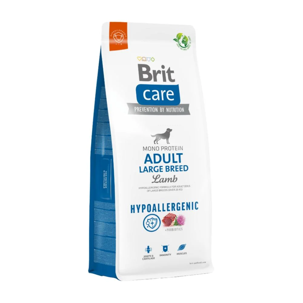 BRIT CARE ADULT LARGE BREED LAMB HYPOALLERGENIC X 3 KG