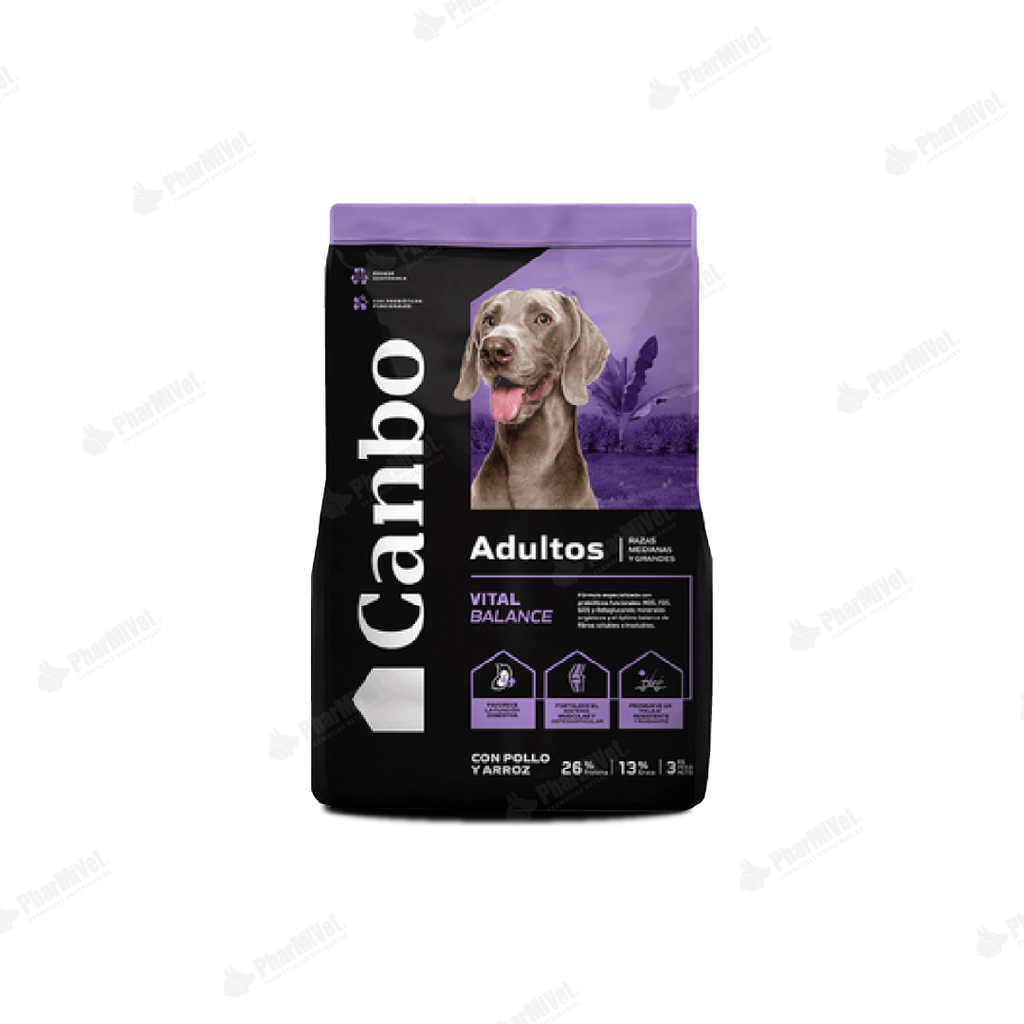 CANBO BALANCE POLLO ADULTO RZ M/G X 15 kg