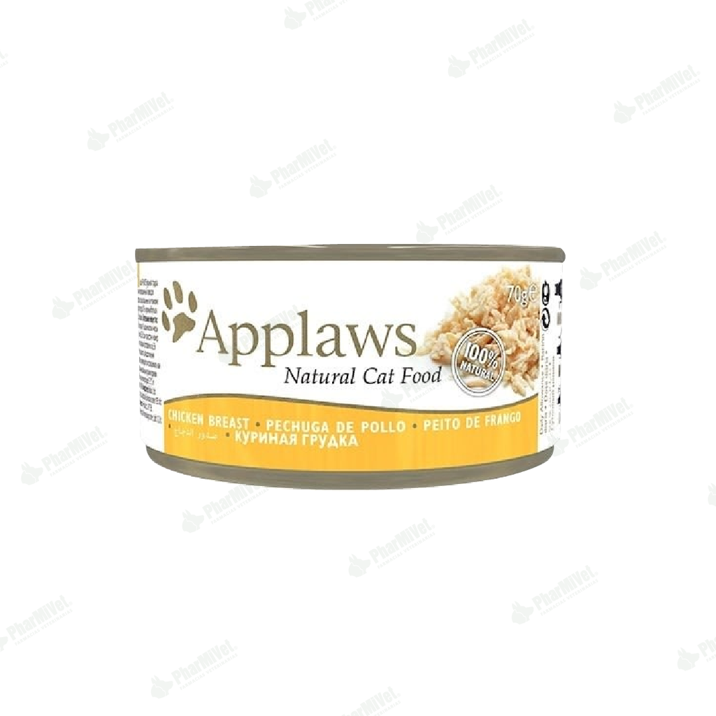 APPLAWS PECHUGA DE POLLO X 70 GR