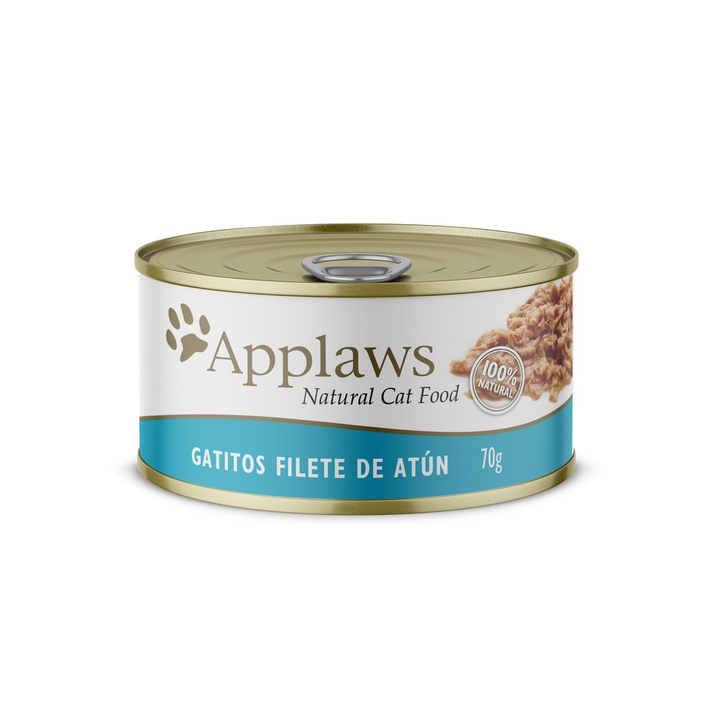 APPLAWS GATITOS FILETE DE ATUN X 70 GR