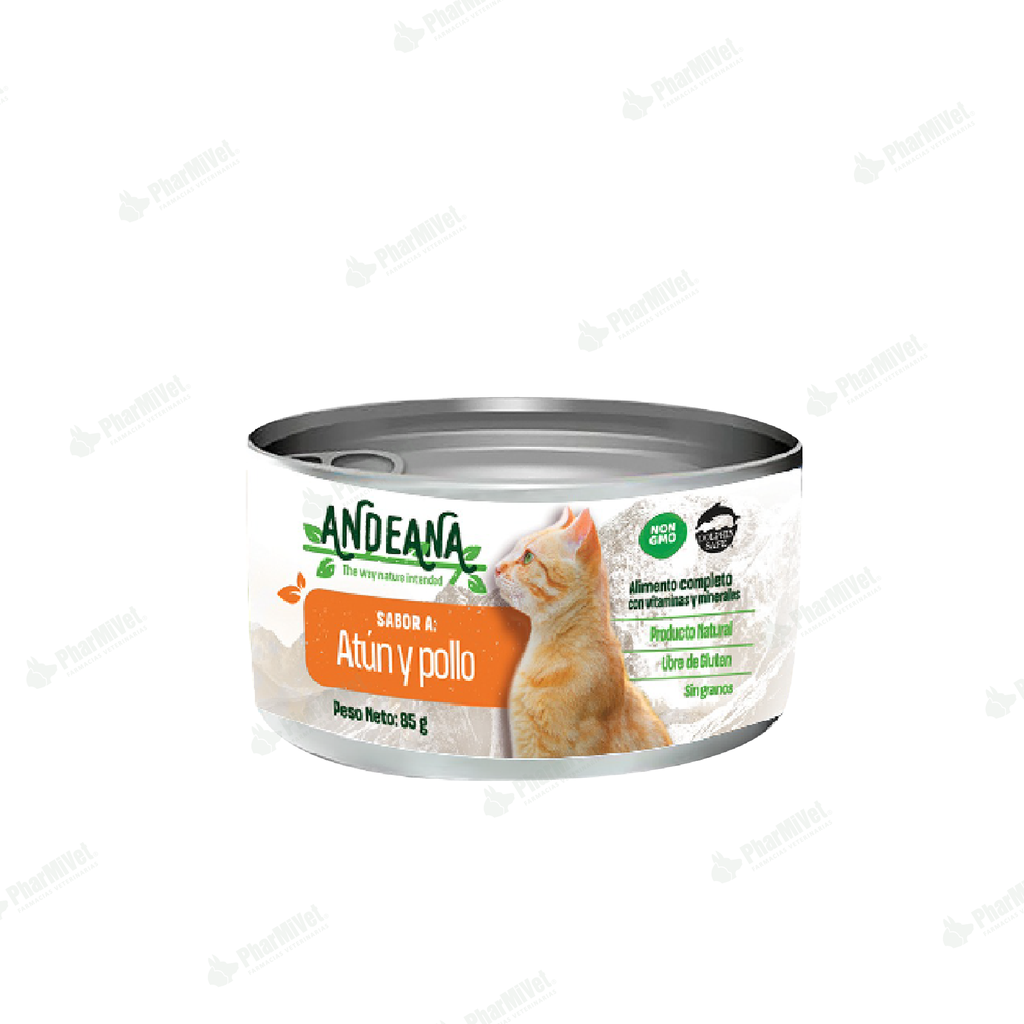 ANDEANA ATUN Y POLLO X 85 GR