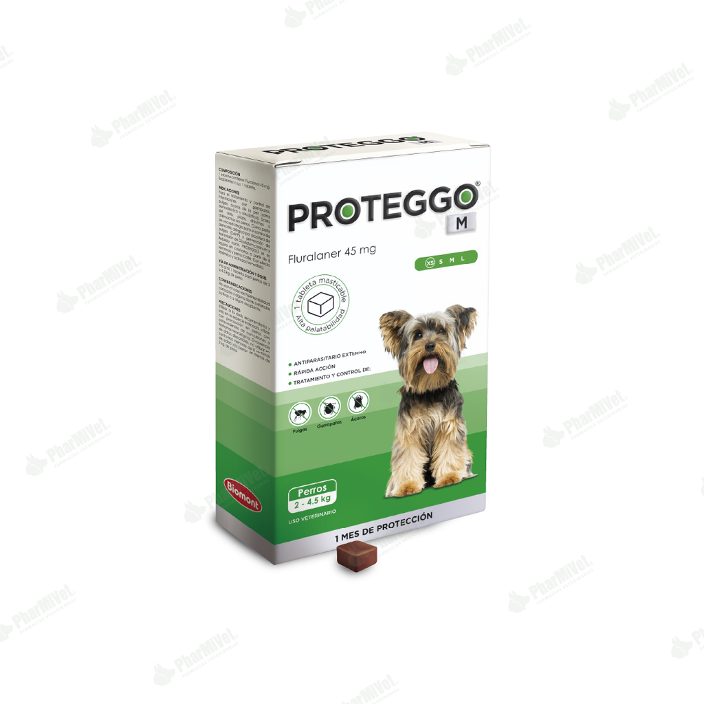 PROTEGGO 1M 45MG DE 2 - 4.5 KG